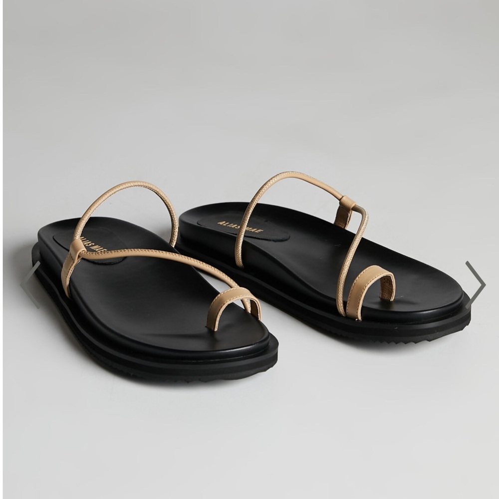 ALIAS MAE Soji Sandals in Natural Leather size 41/10
